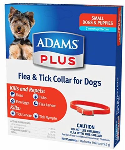 Adams Plus Flea & Tick Collar for Small Dogs