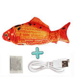 Cats USB Charger Interactive Toy Fish