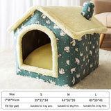 Soft Winter Dog Cat Bed House
