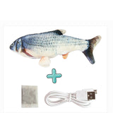 Cats USB Charger Interactive Toy Fish