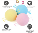 Smart Cat Toys Interactive Ball Catnip Cat Training Toy Pet Playing Ball Pet Squeaky Supplies Products Toy for Cats Kitten