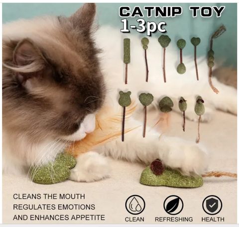 Catnip toy catnip ball Mutian Polygonum lollipop Funny cat stick cute and fun catnip mint candy
