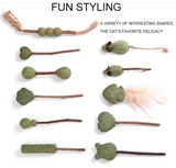 Catnip toy catnip ball Mutian Polygonum lollipop Funny cat stick cute and fun catnip mint candy