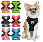 Pet Harness and Leash Set Cat and Dog Walking Soft Mesh Breathable Adjustable Vest for Kitten Puppy Dog Leash Chest Strap Pet Supplies (Size S M L XL)