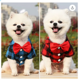 Dogs French Bulldog Puppy Dog for Puppy Cat Western Collar Shirts Costume Outfit Plus Size XXS-XXXXL