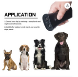 Ultrasonic Anti Bark Pet Control, Dog Training Repeller Device Ultrasonic Dog Driver Portable Dog Trainer