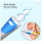 Spiral Ear Plucker Rotating Ear Plucking Artifact Childrens Ear Cleaner Adult Ear Scoop Ear Cleaner Creativity