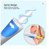 Spiral Ear Plucker Rotating Ear Plucking Artifact Childrens Ear Cleaner Adult Ear Scoop Ear Cleaner Creativity