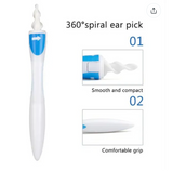 Spiral Ear Plucker Rotating Ear Plucking Artifact Childrens Ear Cleaner Adult Ear Scoop Ear Cleaner Creativity