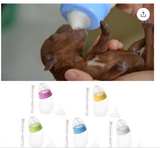 Pet Milk Bottle Dog Cat Feeding Bottle Puppy Kitten Feeder With Cleaning Brush LKS