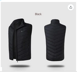 2023 New Version Heated Vest, Winter Fashion Heating Vest Men's Women's Usb Heating Jacket Warm Vest Hunting Vest Camping Hiking Hunting,veste Chauffante,winterjackeGilet Riscaldato Beheizte Weste (Mobile Power Not Included)