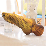 1PC 3D Fish Creative Pet Cat Kitten Chewing Cat Toys Doll Catnip Stuffed Fish Interactive Kitten Playing Toy Stuffed Pillow