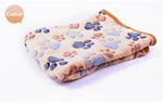 Cute Floral Pet Sleep Warm Paw Print