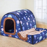 Print Stars Kennel Mat For Pet Puppy Top Quality Foldable