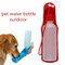 250ML Outdoor Portable Pet Dog Water Bottles Foldable Tank Drinking Design Travelling Bowl Feeding Dispenser