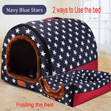 Print Stars Kennel Mat For Pet Puppy Top Quality Foldable