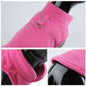 2020 7 Colors Dog Fleece Sweaters Vest Harness Jacket Puppy Outfits Puffer Coat Autumn Fall Warm Soft Winter Clothes Small Dogs