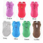 2020 7 Colors Dog Fleece Sweaters Vest Harness Jacket Puppy Outfits Puffer Coat Autumn Fall Warm Soft Winter Clothes Small Dogs