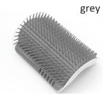 Pet Products for Cats Brush Corner Cat Massage Self Groomer Comb Brush with Catnip Cat Rubs Tickling Comb