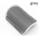 Pet Products for Cats Brush Corner Cat Massage Self Groomer Comb Brush with Catnip Cat Rubs Tickling Comb