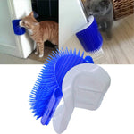 Pet Products for Cats Brush Corner Cat Massage Self Groomer Comb Brush with Catnip Cat Rubs Tickling Comb