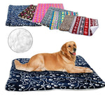 Winter Dog Bed Blanket Soft Fleece Pet Sleeping Bed Cover Mats Warm Sofa Cushion Mattress For Small Large Dogs Cats Cama Perro