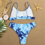 Brazilian Bikini Swimsuit Set Tie Dye