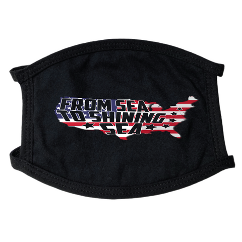 Sea to Shining Sea Face Mask