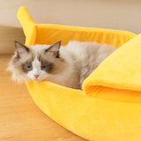Banana Pet Bed House Cushion