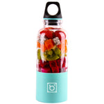 500ml Portable Juicer Cup USB Rechargeable Electric Blender Mixer Bottle
