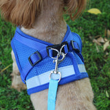 Reflective Safety Pet Dog Harness and Leash Set for Small Medium Dogs Cat Harnesses Vest Puppy Chest Strap Pug Chihuahua Bulldog