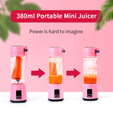 WXB portable blender usb mixer  electric juicer machine smoothie blender mini food processor personal blender cup juice blenders