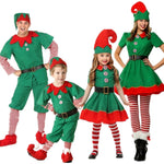 Family Christmas Little Elf Play Costume