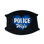 Police Wife Face Mask