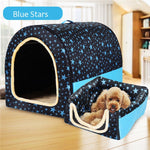 Print Stars Kennel Mat For Pet Puppy Top Quality Foldable