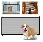 1pcs Isolated Gate Pets Portable Pet Gate Fence for Dogs Mesh Fence Folding Indoor and Outdoor
