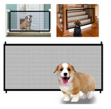 1pcs Isolated Gate Pets Portable Pet Gate Fence for Dogs Mesh Fence Folding Indoor and Outdoor