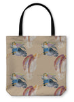 Tote Bag, Beautiful Angels With Wings Pattern