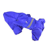 Dog Raincoat Puppy Rain Coat with Hood Reflective Waterproof Dog Clothes Soft Breathable Pet Cat Small Dog Rainwear XS - 2XL