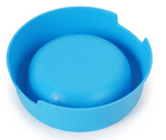 Candy Color Plastic Food Bowl Water Feeder for Dog Cat Pet Feeding Supplies