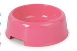 Candy Color Plastic Food Bowl Water Feeder for Dog Cat Pet Feeding Supplies