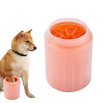 Pet Cats Dogs Foot Clean Cup for Dogs Cats Cleaning Tool Soft Plastic Washing Brush Paw Washer Pet Dog Accessories