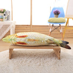 1PC 3D Fish Creative Pet Cat Kitten Chewing Cat Toys Doll Catnip Stuffed Fish Interactive Kitten Playing Toy Stuffed Pillow