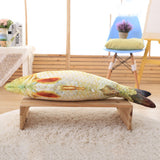 1PC 3D Fish Creative Pet Cat Kitten Chewing Cat Toys Doll Catnip Stuffed Fish Interactive Kitten Playing Toy Stuffed Pillow