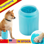 Pet Cats Dogs Foot Clean Cup for Dogs Cats Cleaning Tool Soft Plastic Washing Brush Paw Washer Pet Dog Accessories