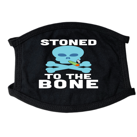 Stoned To The Bone Face Mask