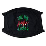 Jingle Ladies Christmas Face Mask