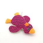 Chew Toy Squeaking Toy Teeth Cleaning Toy Dog Pet Toy Animals Embroidery Duck Polyester Plush Fabric Cotton Gift
