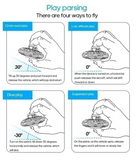 FlyNova Mini Fidget Spinner Hand Flying Spinning Top Autism Anxiety Stress Release Toy Great Funny Gift Toys For Children