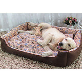 Dog Mattress Pad Bed Bed Blankets Mats & Pads Cotton Warm Geometric Beige Pink Camel